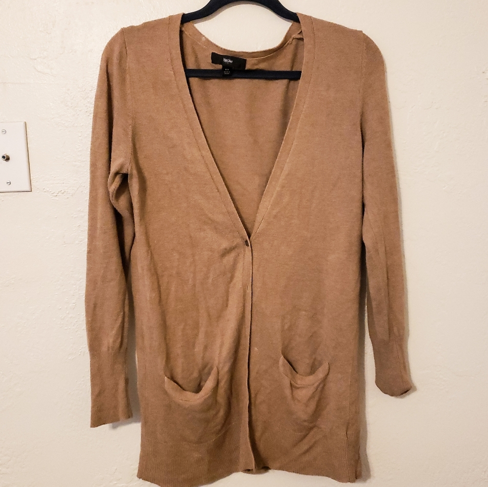 3/$10 Mossimo tan cardigan